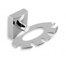 NOVASERVIS METALIA 12 Porte-brosses a dents et dentifrice, chrome 0244,0