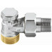 HEIMEIER Regutec DN 15-1/2" Raccord de retour Modele équerre avec filet mâle 0365-02.000