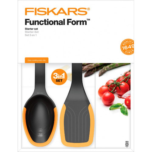 Fiskars Starter Set - cuillere, truelle et pince 1027306