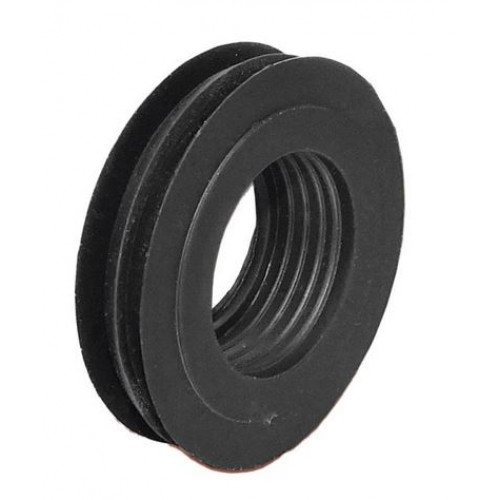 NÝVLT H4/117 manchon de raccordement WC interne, caoutchouc nervuré, noir,58 × 33 mm 10117