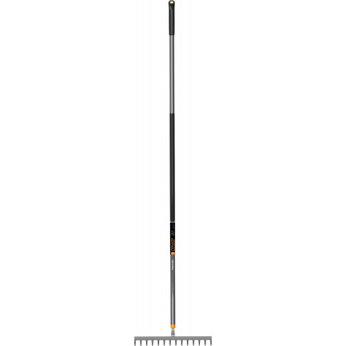 Fiskars Ergonomic Soil Rake avec manche courbé 1077112