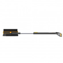 Fiskars X-series Telescopic Swivel Squeegee with Broom and Scraper 1078492