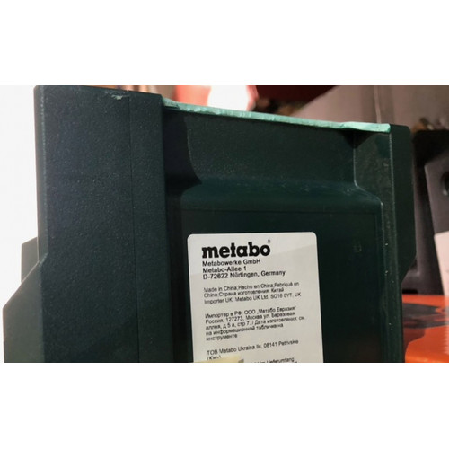 Metabo 602267840 SSE 18 LTX BL Scie sabre sans fil 18V, MetaBOX