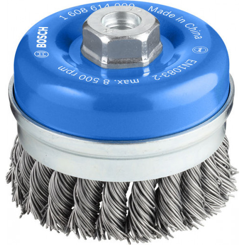 BOSCH Brosse boisseau PRO Metal heavy, 90 x 0,8 mm, a filetage 1608614000