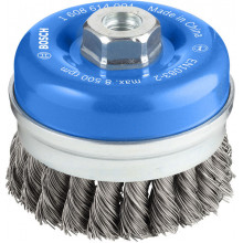 BOSCH Brosse boisseau PRO Metal heavy, 90 x 0,5 mm, a filetage 1608614001