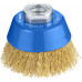 BOSCH Brosse boisseau PRO Metal clean, 70 x 0,30 mm, a filetage 1608614020