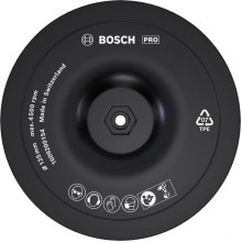 BOSCH Plateau de ponçage PRO Backing Pad, 125 x 8 mm, auto-agrippant 1609200154