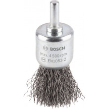 BOSCH Brosse pinceau PRO Metal clean, emmanchement droit, 25 x 0,3 mm 1609200269