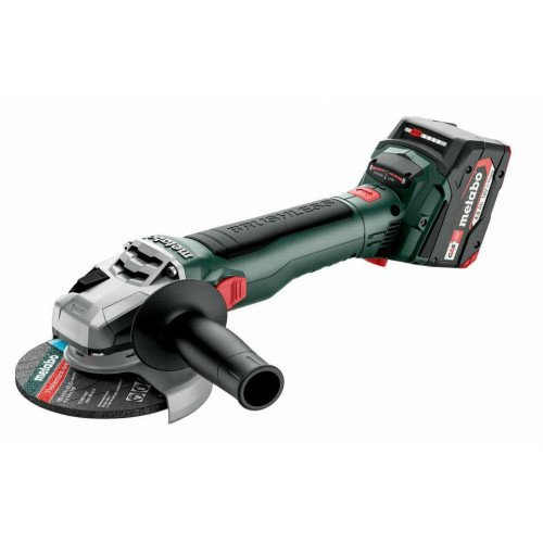 Metabo W 18 LT BL 11-125 Meuleuse d'angle sans fil (18V/2x4,0Ah/125mm) 613052510