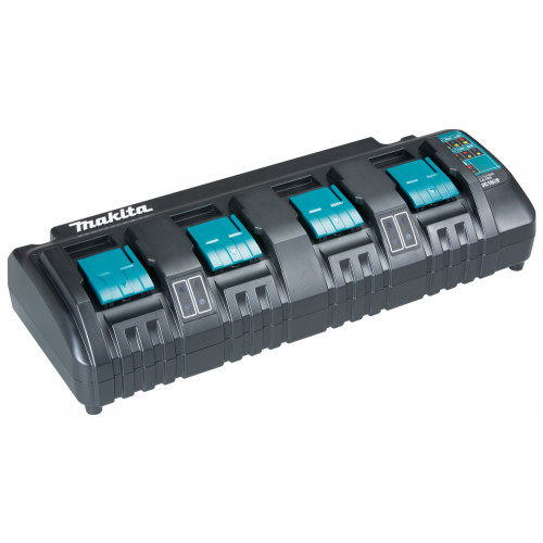 Makita DC18SF Chargeur 4 batteries Makstar Li-Ion 14,4 a 18 V - DC18SF