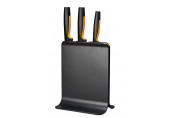 Fiskars Bloc plastique avec trois couteaux noir 1057555