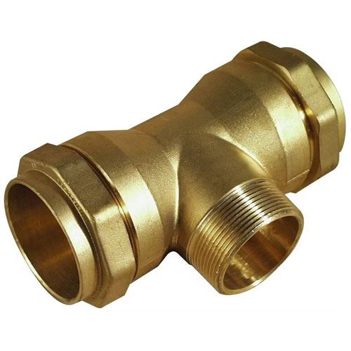 ISIFLO T131 raccord en T avec filetage extérieur sur dérivation,40x5/4"x40mm 2.1.131.40114 ISIFLO T131 raccord en T avec filetage extérieur sur dérivation,40x5/4"x40mm 2.1.131.40114