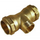 ISIFLO T131 raccord en T avec filetage extérieur sur dérivation,40x5/4"x40mm 2.1.131.40114