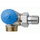 HEIMEIER Robinets therm. sans prérég.DN 15-3/4" Double équerre,gauche,fil.male 2343-02.000