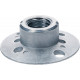 BOSCH Ecrous de serrage coniques pour filetage de broche M 14, 115/125 mm 2603345002