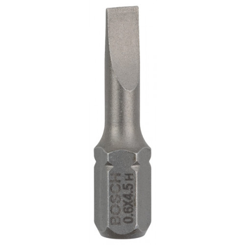 BOSCH Embout de vissage qualité extra-dure S 0,6x4,5, 25 mm 2607001459