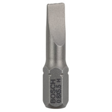 BOSCH Embout de vissage qualité extra-dure S 0,8x5,5, 25 mm 2607001461