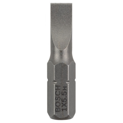 BOSCH Embout de vissage qualité extra-dure S 1,0x5,5, 25 mm 2607001464