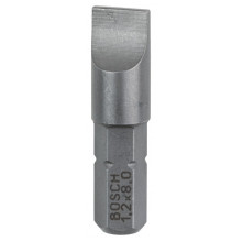BSCH Embout de vissage qualité extra-dure S 1,2x8,0, 25 mm 2607001468