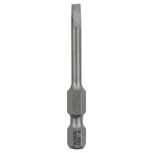 BOSCH Embout de vissage qualité extra-dure S 0,5x4,0, 49 mm 2607001475