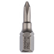 BOSCH Embout de vissage qualité extra-dure PH 1, 25 mm 2607001509