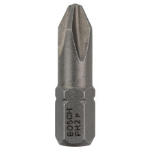 BOSCH Embout de vissage qualité extra-dure PH 2, 25 mm 2607001513