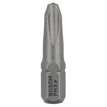 BOSCH Embout de vissage qualité extra-dure PH 3, 25mm, 3ks 2607001515