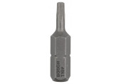 BOSCH Embout de vissage qualité extra-dure T10, 25 mm 2607001604