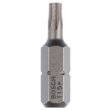 BOSCH Embout de vissage qualité extra-dure T15, 25 mm 2607001608