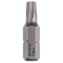 BOSCH Embout de vissage qualité extra-dure T25, 25 mm 2607001616