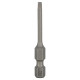 BOSCH Embout de vissage qualité extra-dure T10, 49 mm 2607001632