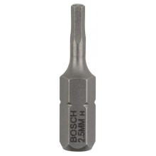 BOSCH Embout de vissage qualité extra-dure HEX 2,5, 25 mm 2607001720