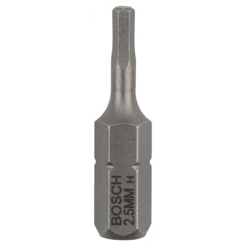 BOSCH Embout de vissage qualité extra-dure HEX 2,5, 25 mm 2607001720