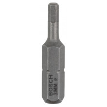 BOSCH Embout de vissage qualité extra-dure HEX 3, 25 mm 2607001722