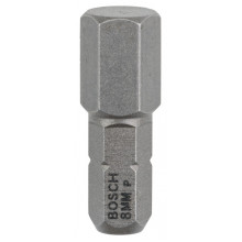 BOSCH Embout de vissage qualité extra-dure HEX 8, 25 mm 2607001730