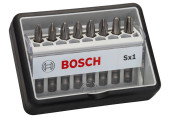 BOSCH Coffret de 8 embouts de vissage Robust Line Sx PH, version Extra Hard 2607002556