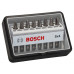 BOSCH Coffret de 8 embouts de vissage Robust Line Sx PH, version Extra Hard 2607002556