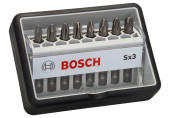 BOSCH Coffret de 8 embouts de vissage Robust Line Sx PH/PZ, version Extra Hard 2607002558