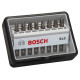 BOSCH Coffret de 8 embouts de vissage Robust Line Sx PH/PZ, version Extra Hard 2607002558