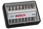 BOSCH Coffret de 8 embouts de vissage Robust Line Sx T, version Extra Hard 2607002559