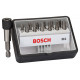 BOSCH Coffret de 12+1 embouts de vissage Robust Line M PH/PZ/T, version Extra Hard
