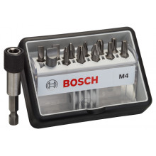 BOSCH Coffret de 12+1 embouts de vissage Robust Line M PH/PZ/T/S 2607002566