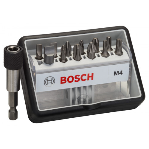 BOSCH Coffret de 12+1 embouts de vissage Robust Line M PH/PZ/T/S 2607002566