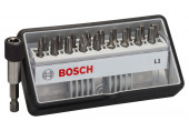 BOSCH Coffret de 18+1 embouts de vissage Robust Line L PH/PZ/T, version Extra Hard