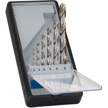 BOSCH Coffret de 6 forets a métaux Robust Line HSS-G, 135°, 2 - 8 mm 2607010529