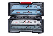 BOSCH "TOUGH BOX" Wood and Metal Lames de scie sauteuse,set de 20 pcs. 2607010902