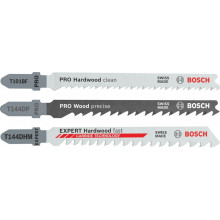 BOSCH Kit de lames de scie sauteuse PRO Wood, 15 pcs 2607011436