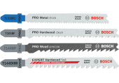 BOSCH Kit de lames de scie sauteuse PRO Wood and Metal, 15 pcs 2607011437
