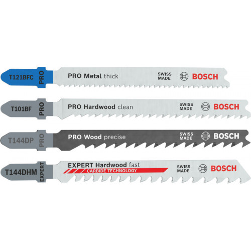 BOSCH Kit de lames de scie sauteuse PRO Wood and Metal, 15 pcs 2607011437