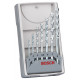 BOSCH Coffret de 7 forets de maçonnerie CYL-1, 3/4/5/5,5/6/7/8 mm 2607017035